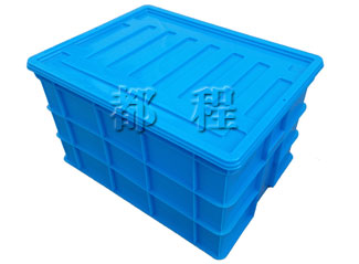 X129塑料周轉（zhuǎn）箱（箱蓋可選）