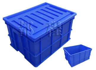 X219塑料周（zhōu）轉箱（箱蓋可選）