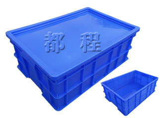 X223塑料周轉箱（箱蓋（gài）可選） 