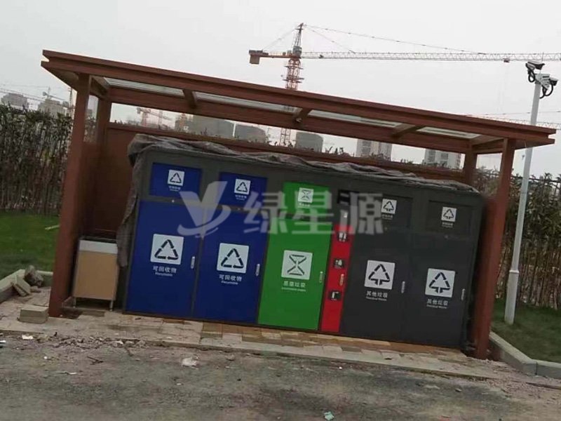 智能垃圾箱廠家發貨山東案例配圖三（sān）