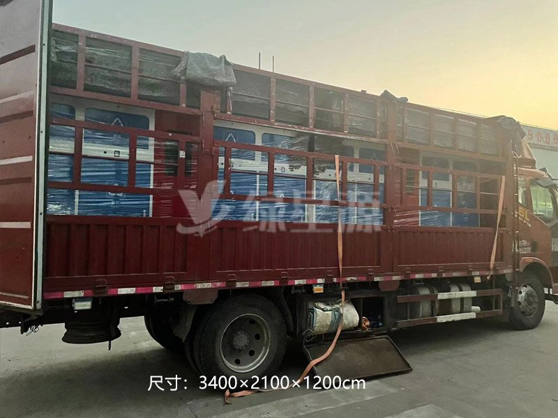 安（ān）徽智能垃圾箱發貨案例配圖一