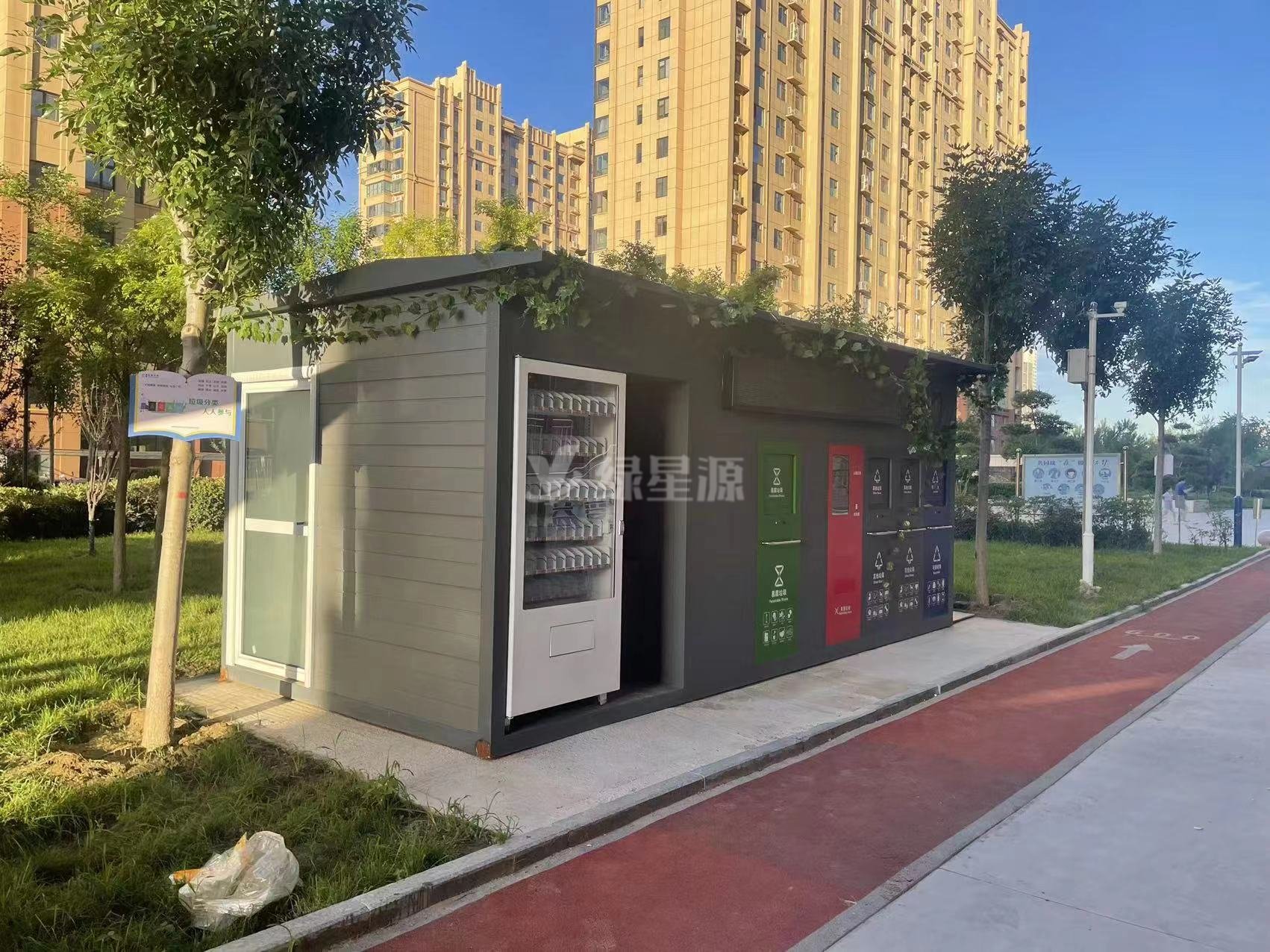 浙（zhè）江智能垃（lā）圾房安裝實例賞析配圖一